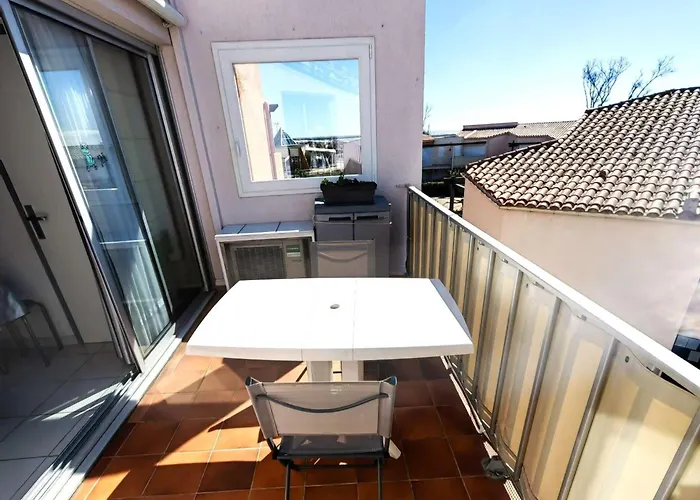 Splendide T2 Climatise A 50m De La Avec Piscine Et Parking - Fr-1-607-97 Apartment Agde