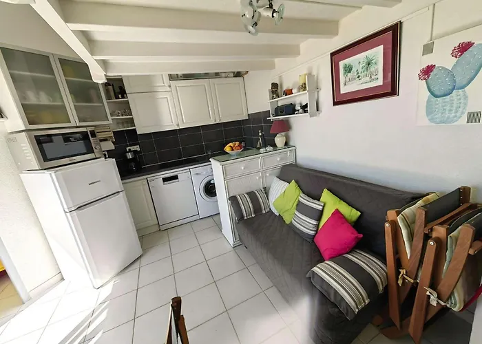 Splendide T2 Climatise A 50m De La Avec Piscine Et Parking - Fr-1-607-97 Apartment